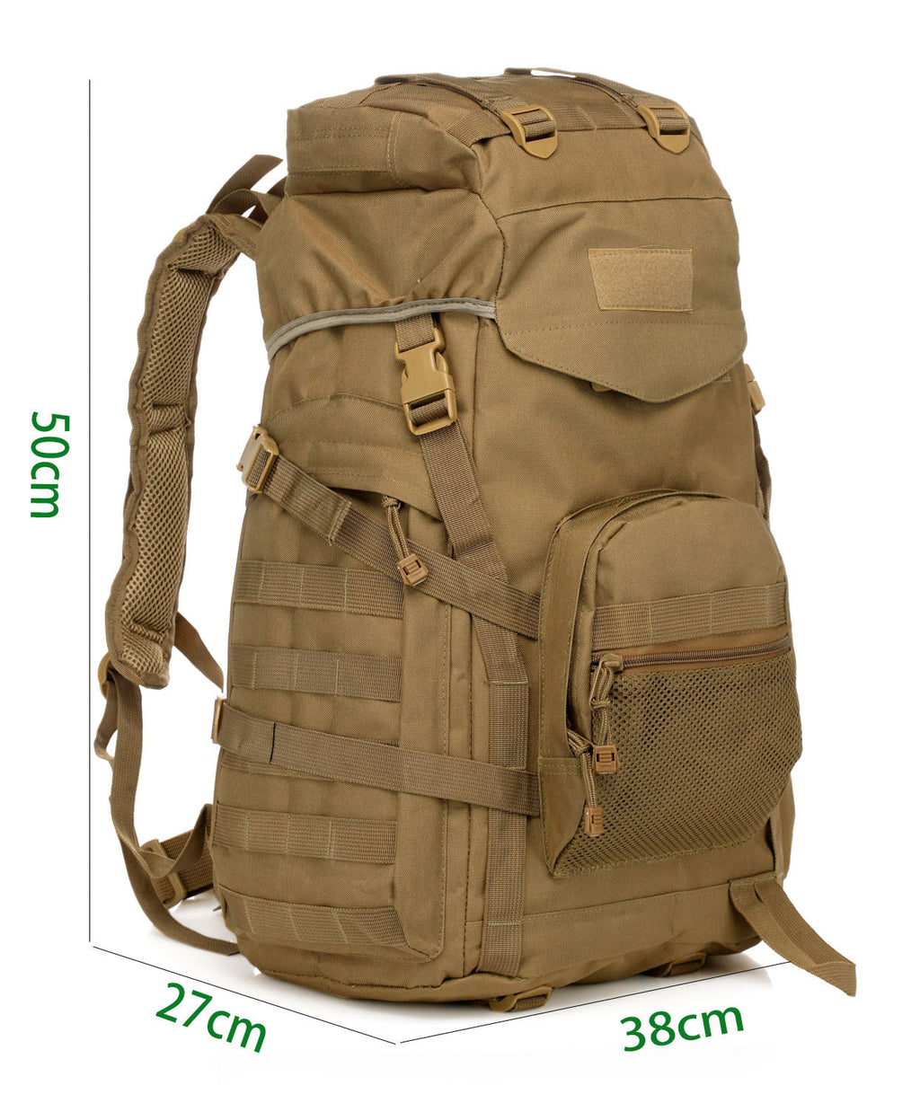 60L Tactical Waterproof Camouflage Backpack
