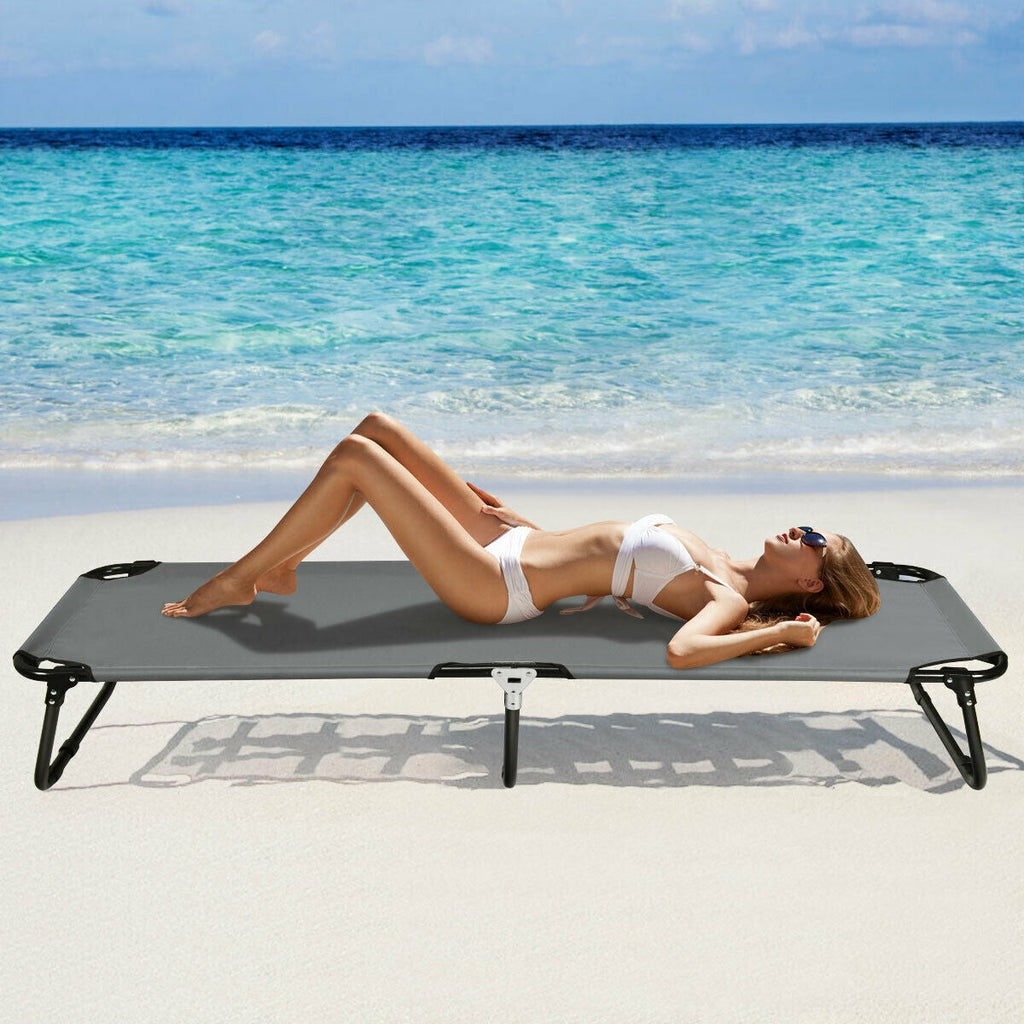 Outdoor Folding Camping Bed