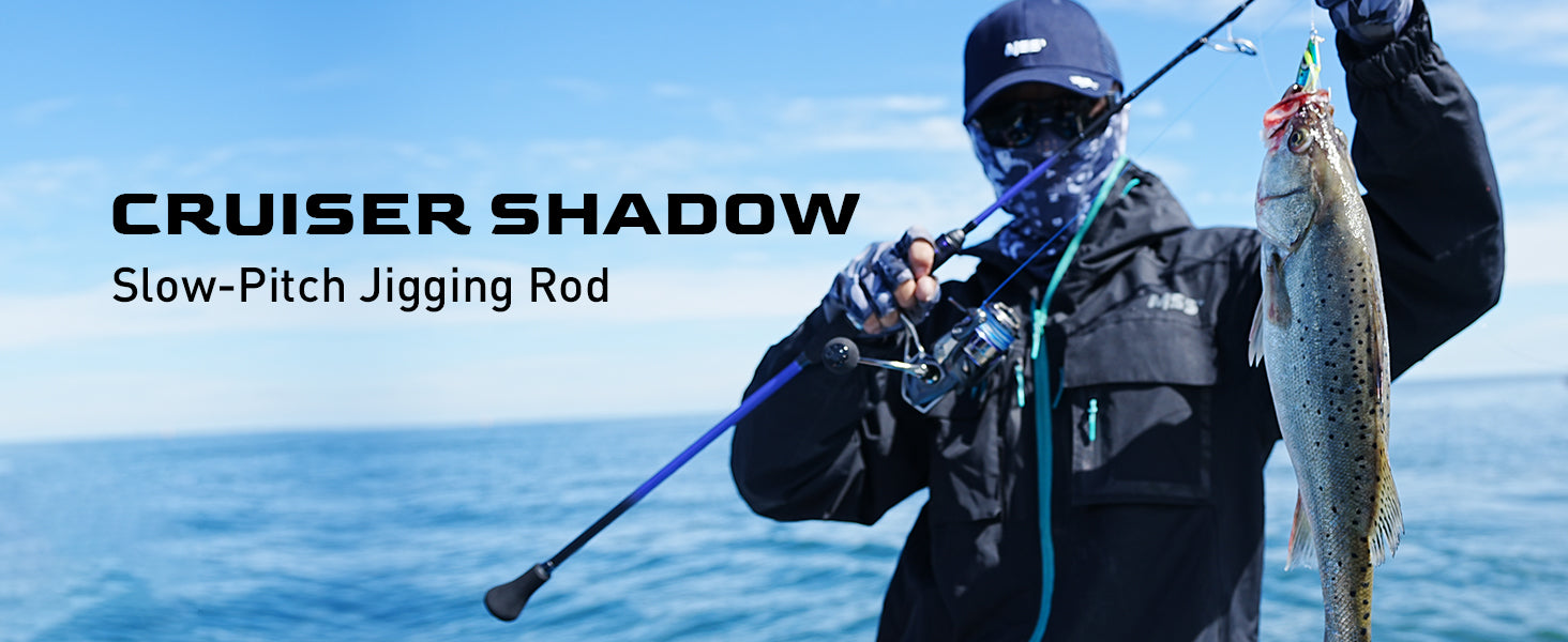 Cruiser Shadow Series Slow Jigging Rods