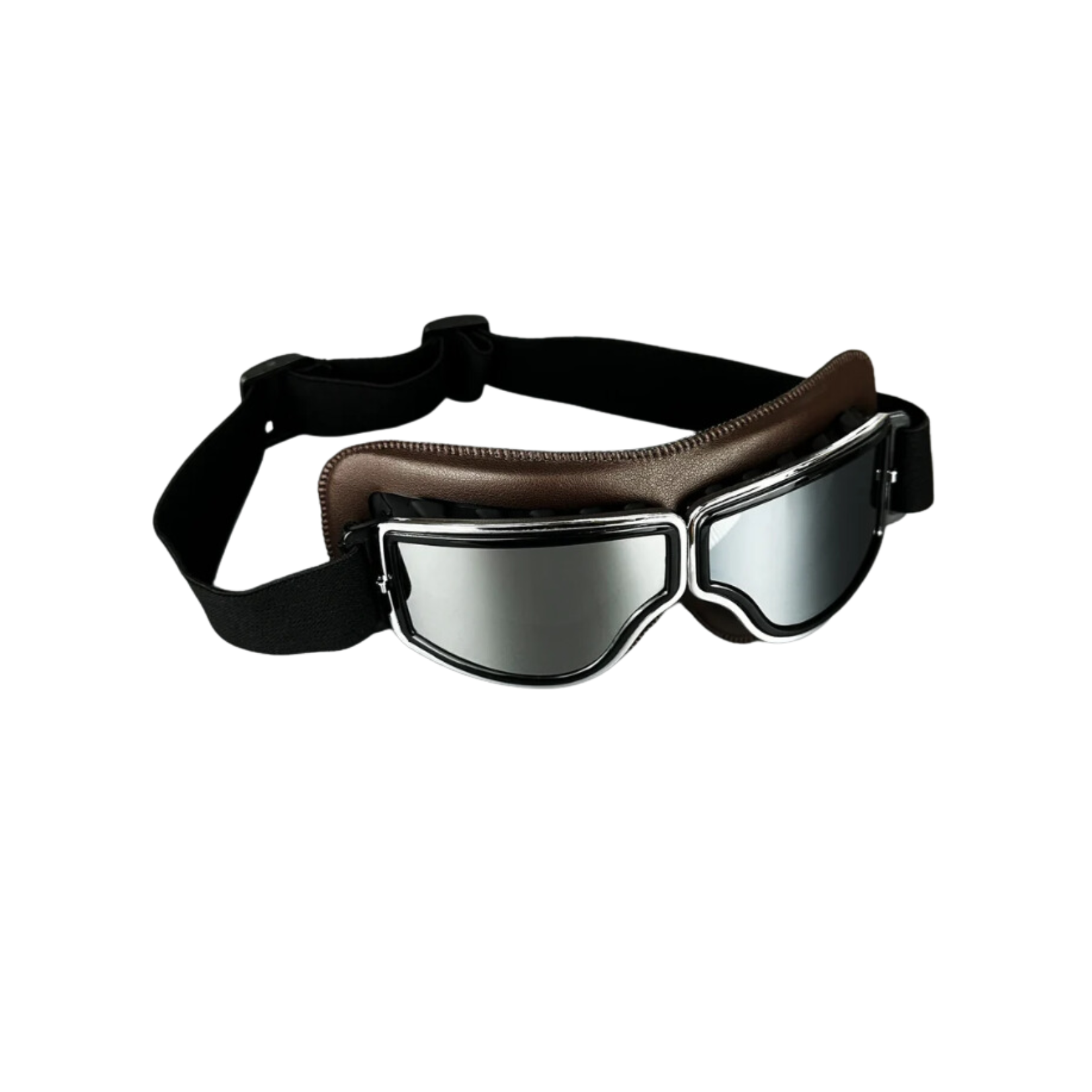 Vintage Leather Motorcycle Goggles