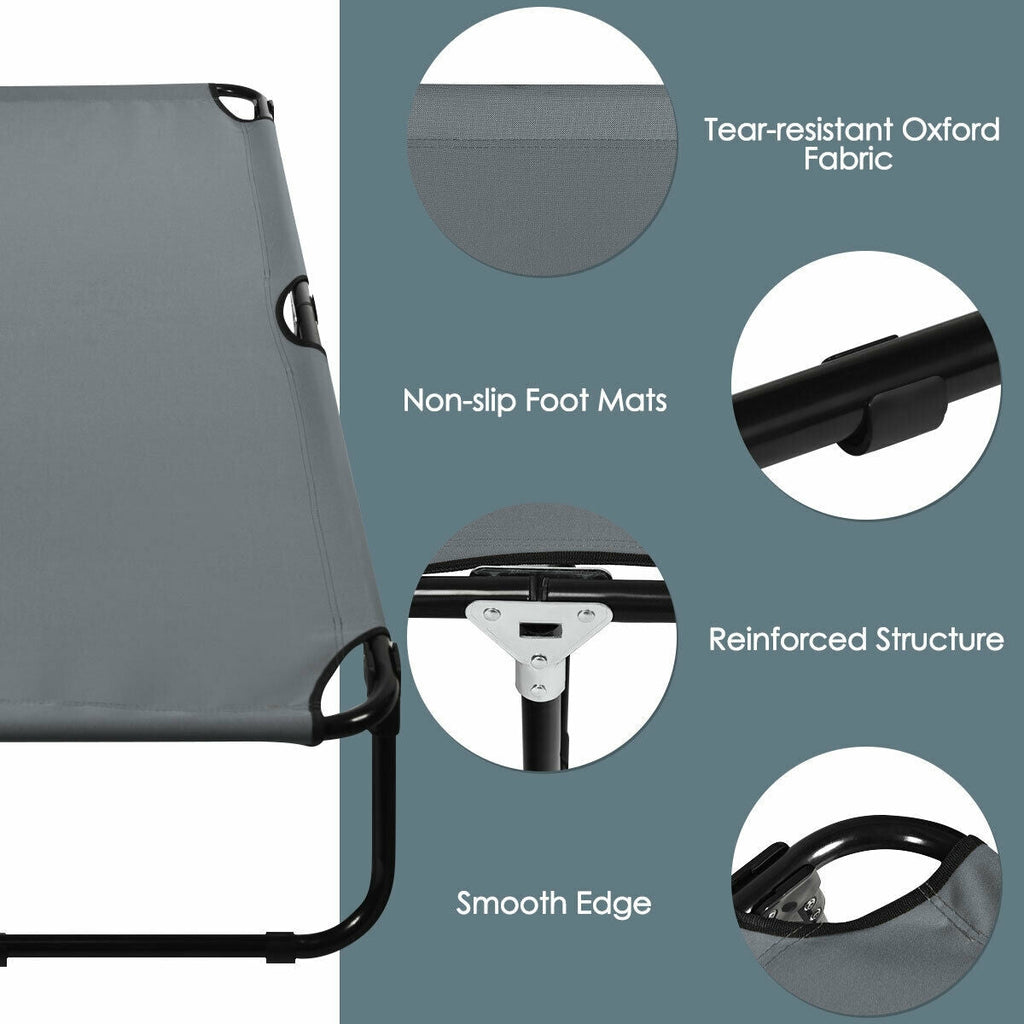 Outdoor Folding Camping Bed
