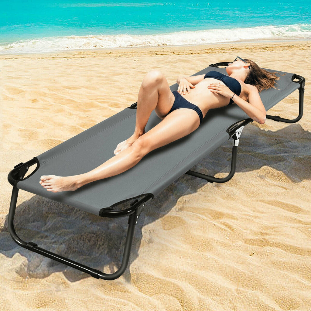 Outdoor Folding Camping Bed
