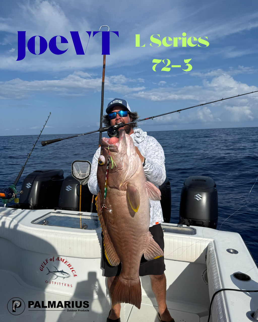 Palmarius L Series Slow Long Fall Jigging Rods