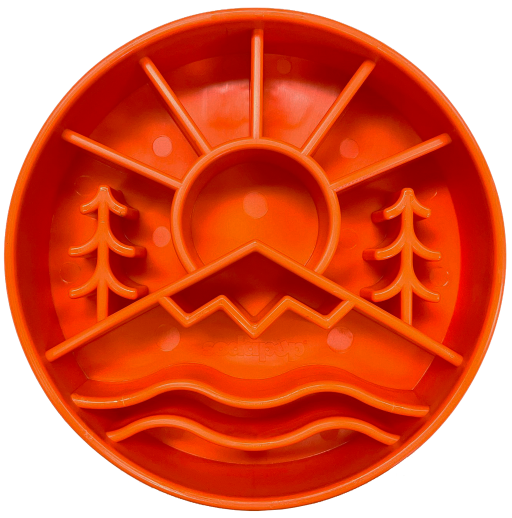 Great Outdoors Slow Feeder Dog Bowl & Enrichment | USA Made