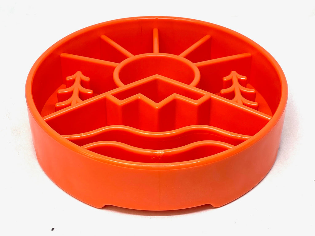Great Outdoors Slow Feeder Dog Bowl & Enrichment | USA Made
