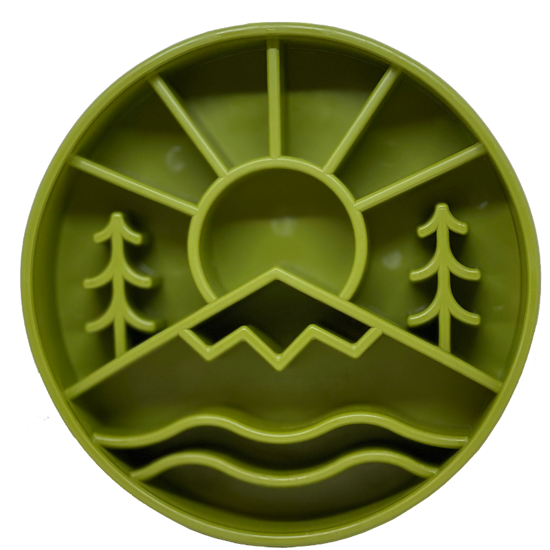 Great Outdoors Slow Feeder Dog Bowl & Enrichment | USA Made