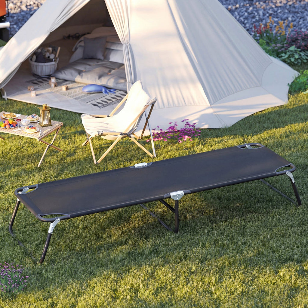 Outdoor Folding Camping Bed
