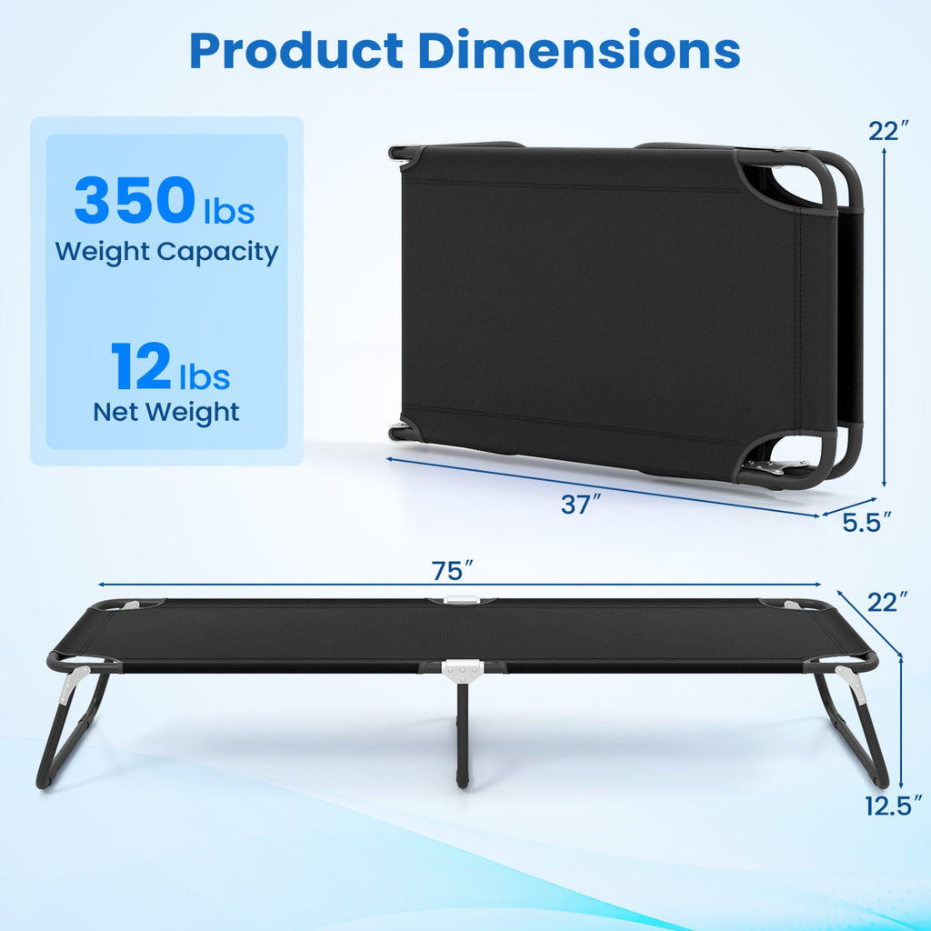 Outdoor Folding Camping Bed