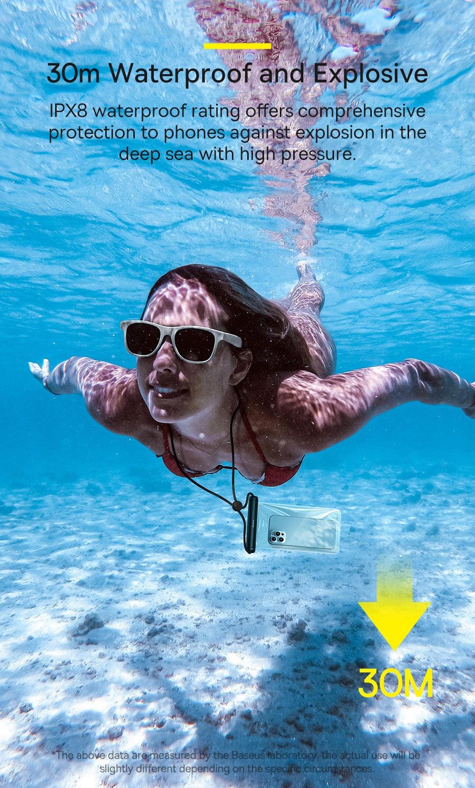 Waterproof Cell Phone Pouch Case Universal Dry Bag
