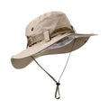 Outdoor Sun Protection Bucket Hat | UV Face Cover Cap for Hiking and Camping