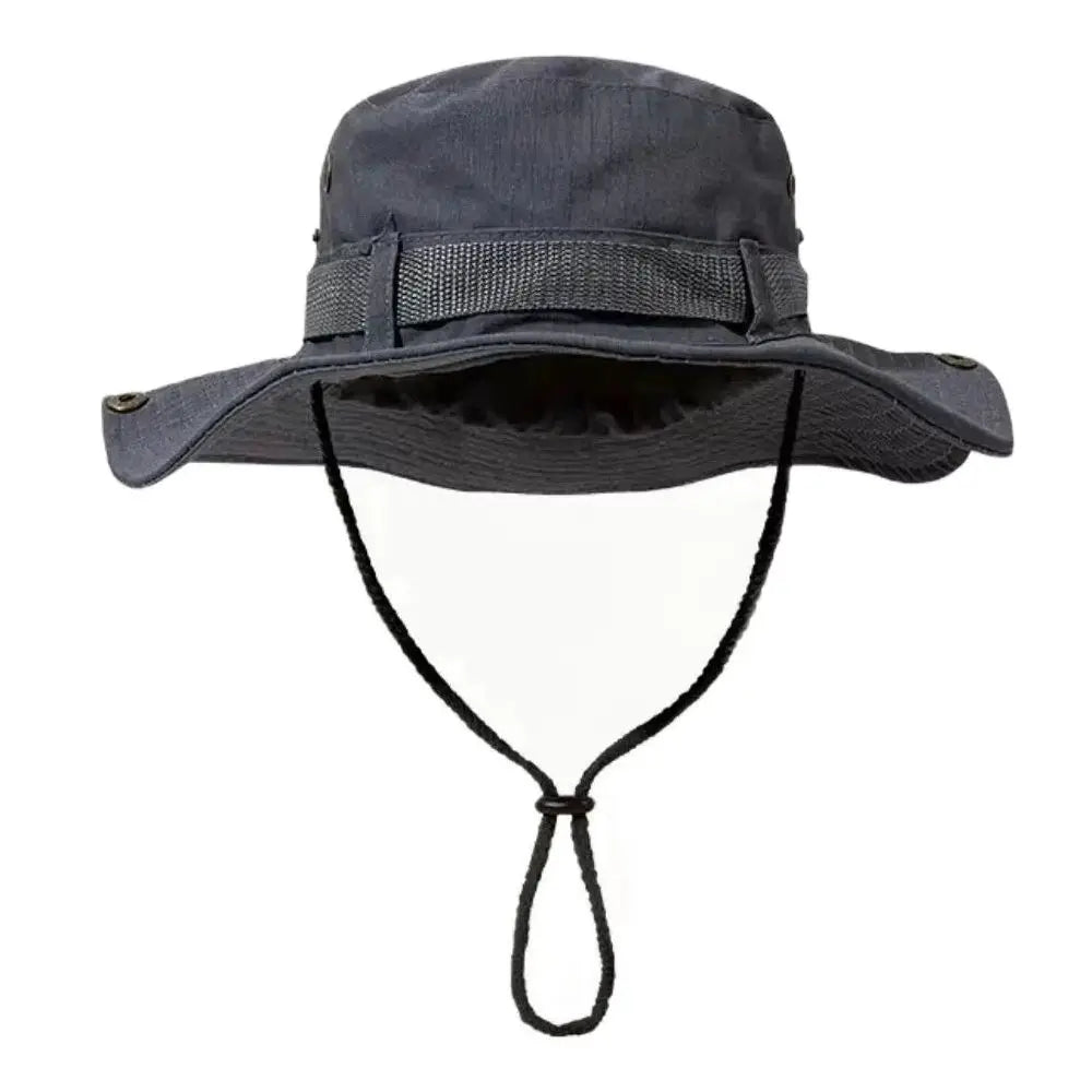Outdoor Sun Protection Bucket Hat | UV Face Cover Cap for Hiking and Camping