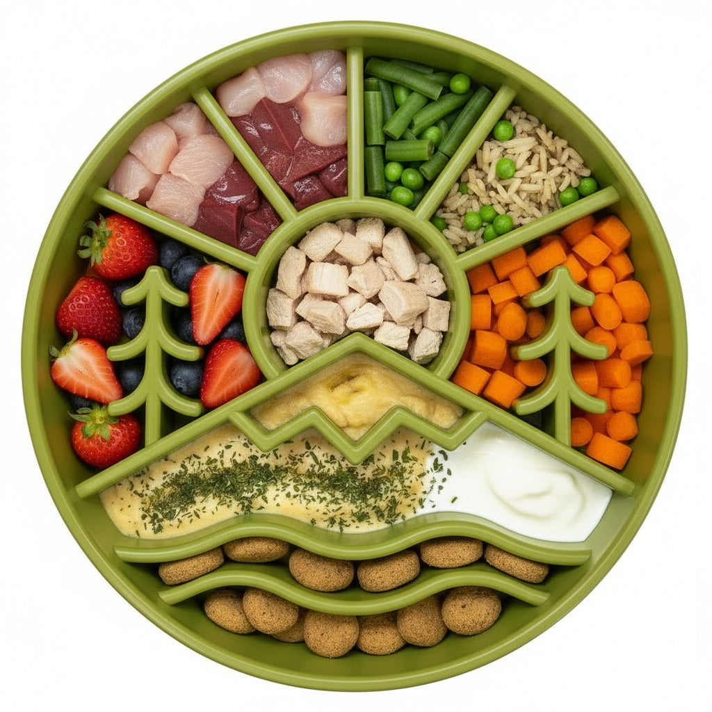 Great Outdoors Slow Feeder Dog Bowl & Enrichment | USA Made