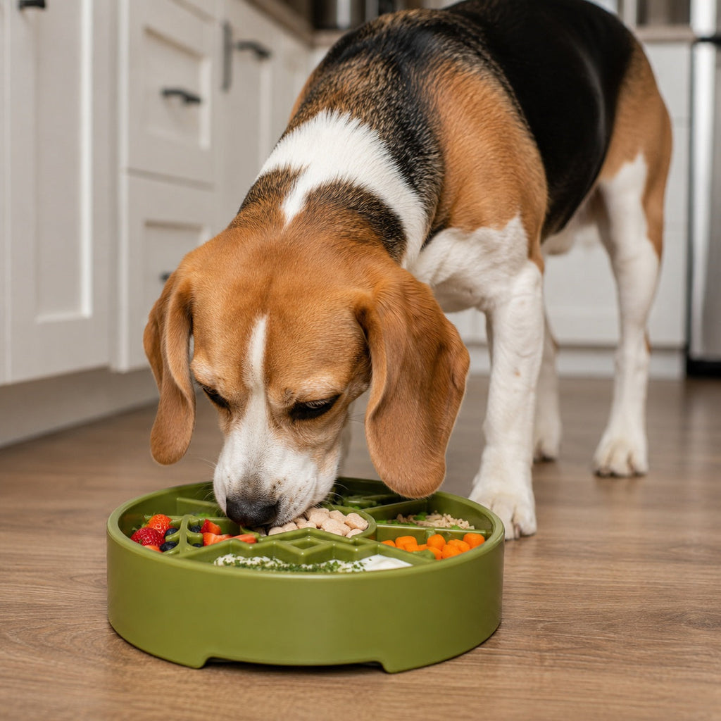 Great Outdoors Slow Feeder Dog Bowl & Enrichment | USA Made