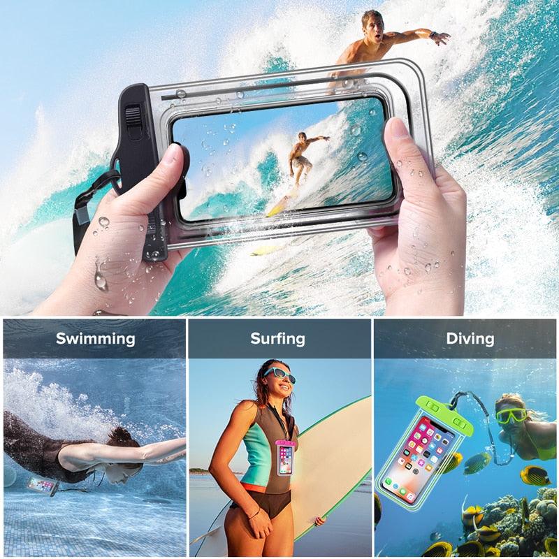 Universal Waterproof Phone Case Water Proof Bag Mobile Cover