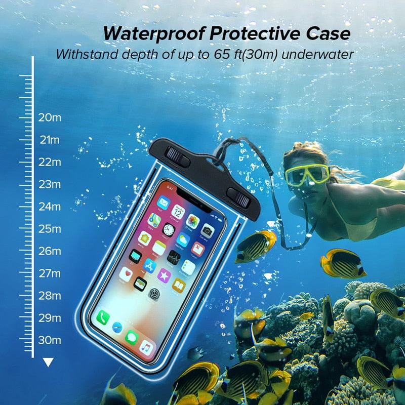 Universal Waterproof Phone Case Water Proof Bag Mobile Cover