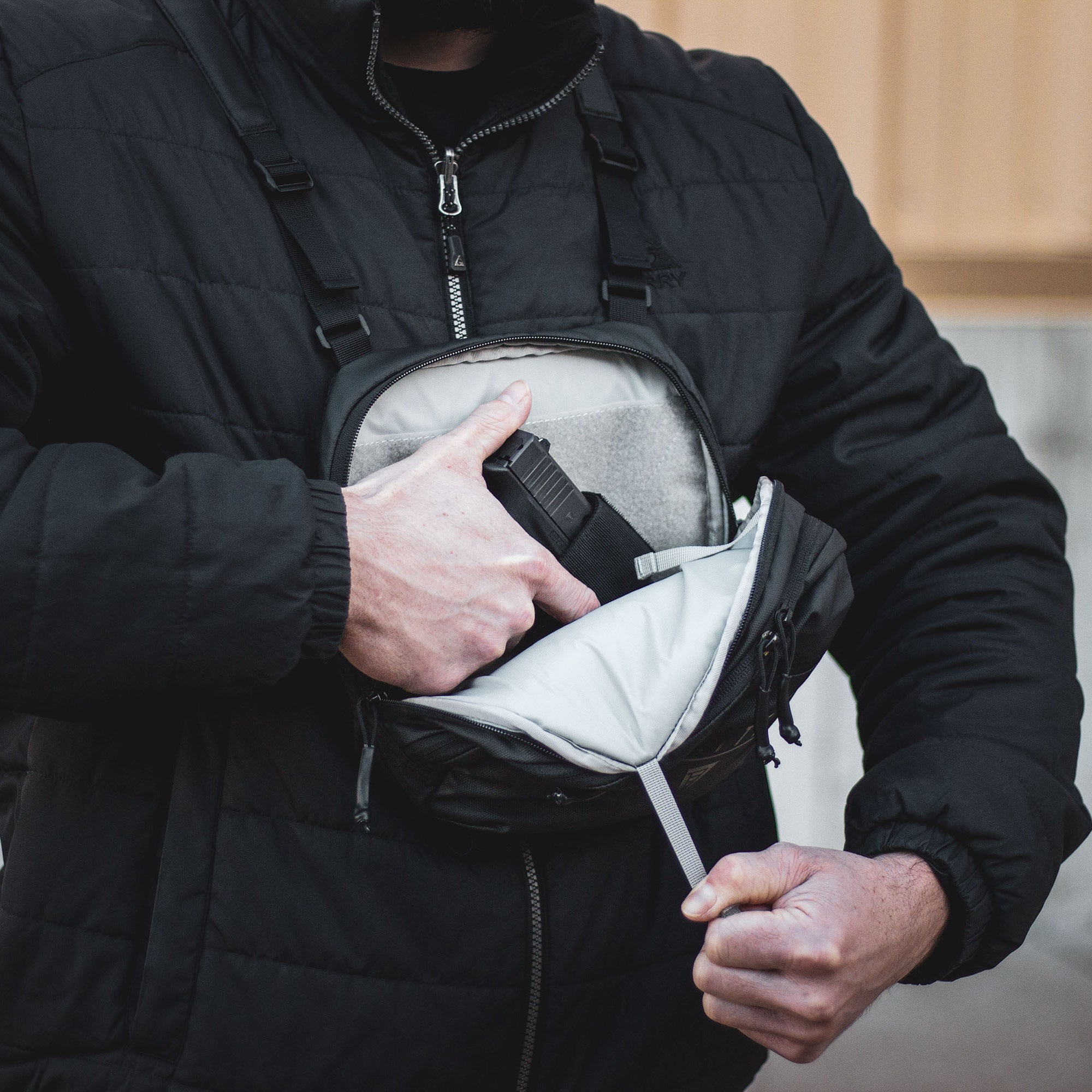 TrailGuard Chest Pack for Concealed Carry