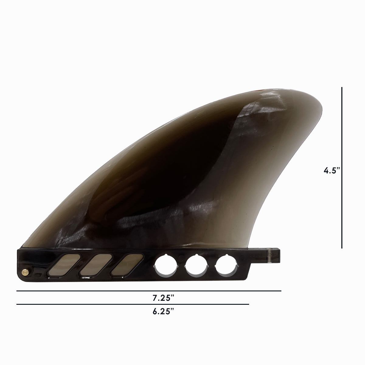 4.6" Mid Profile Findestructable Flex Fin & Toolles Screw