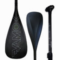 Full Carbon Adjustable or Fixed Paddle with ABS Edge