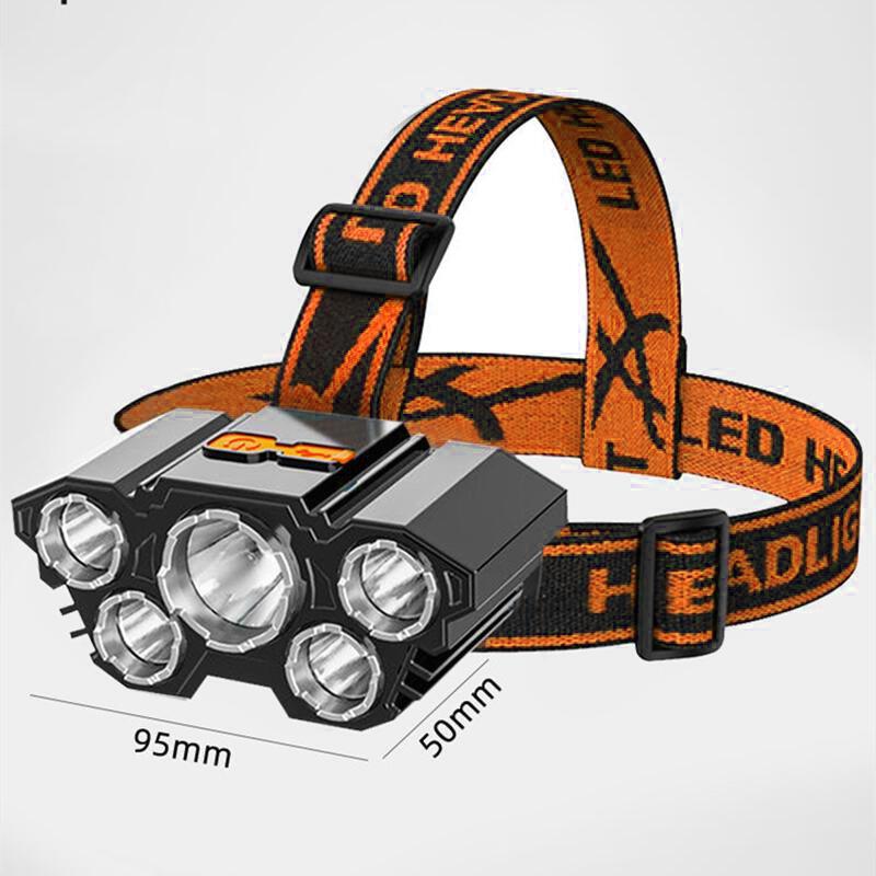 Adjustable USB Rechargeable Torch Lamp