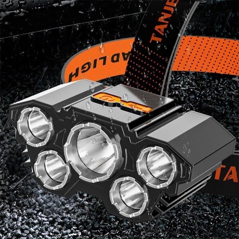 Adjustable USB Rechargeable Torch Lamp