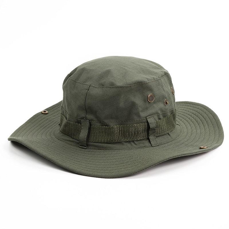 Camouflage Outdoor Foldable Bucket Cap for Men/Women