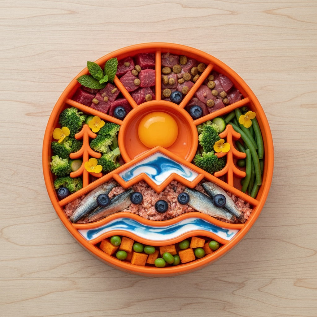 Great Outdoors Slow Feeder Dog Bowl & Enrichment | USA Made