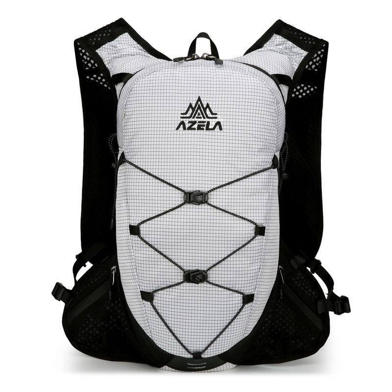 Outdoor Hiking Backpack with Trekking Pole Bag – Nylon, Air-Cushion Straps