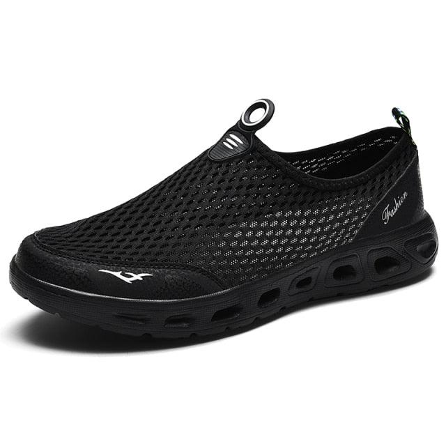 New Mesh Men's Aqua Shoes