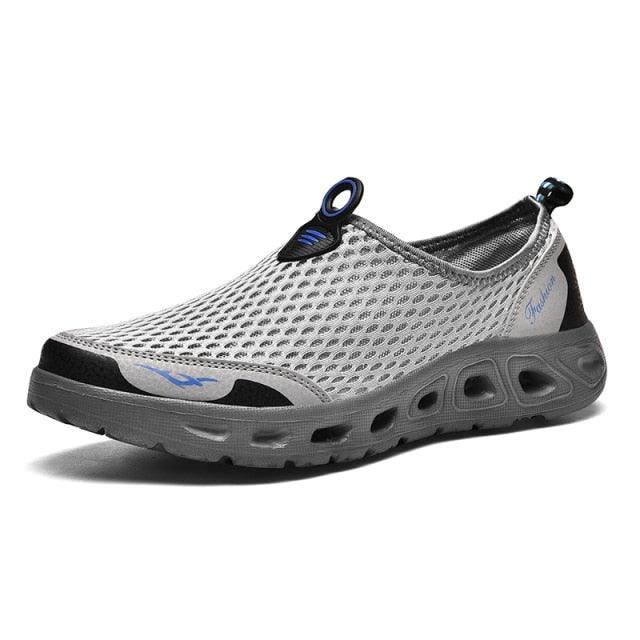 New Mesh Men's Aqua Shoes
