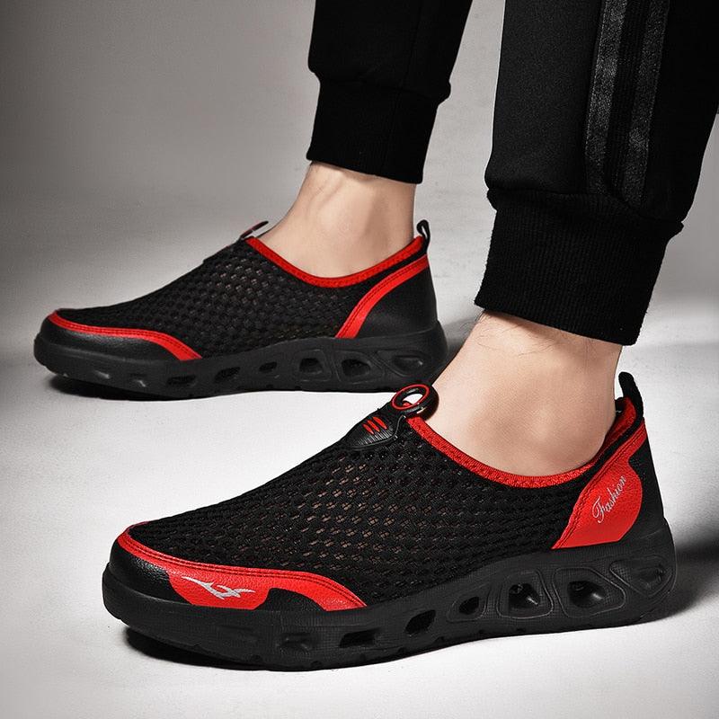 New Mesh Men's Aqua Shoes