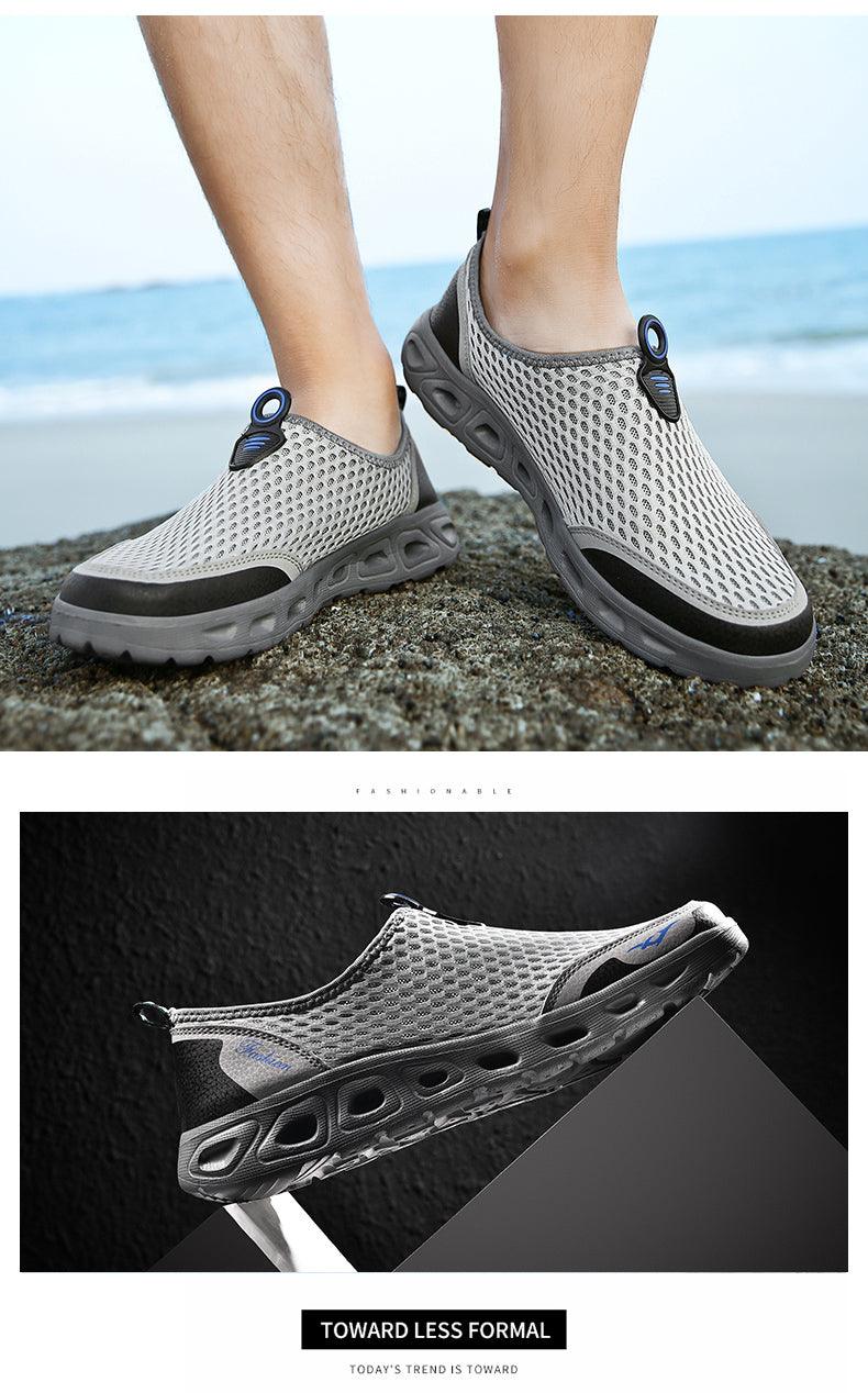 New Mesh Men's Aqua Shoes