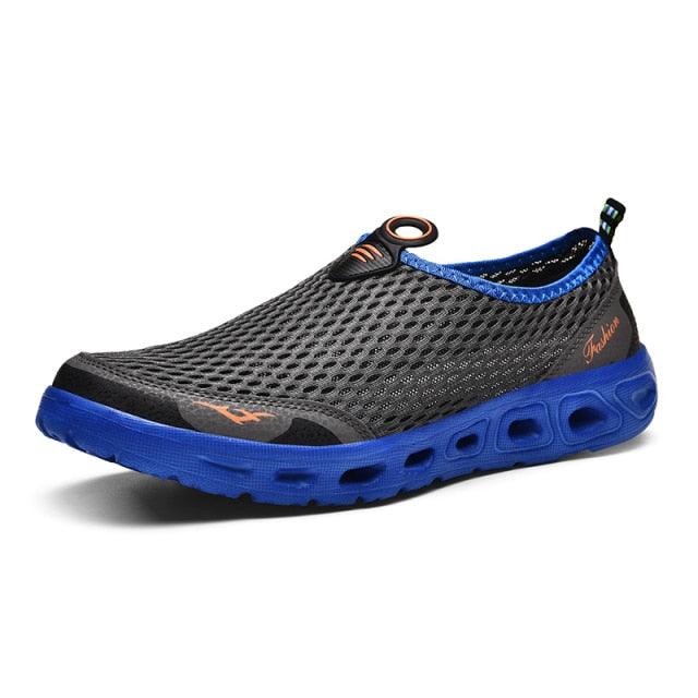 New Mesh Men's Aqua Shoes