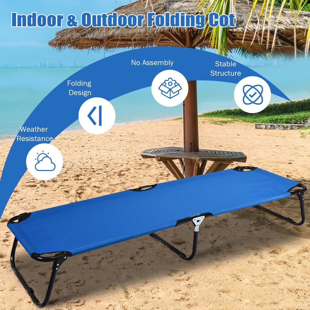 Outdoor Folding Camping Bed