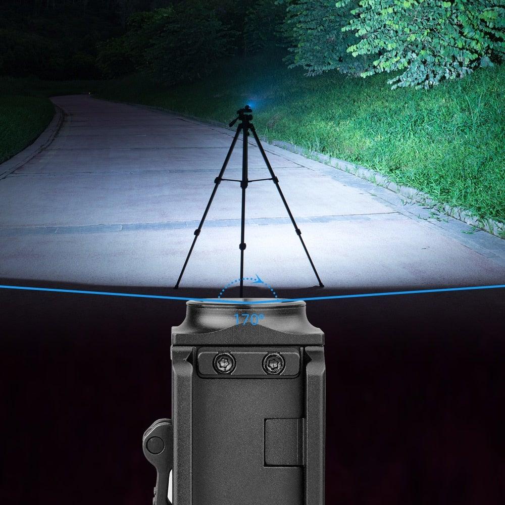 Rechargeable Waterproof High Lumen Super Bright Flashlight