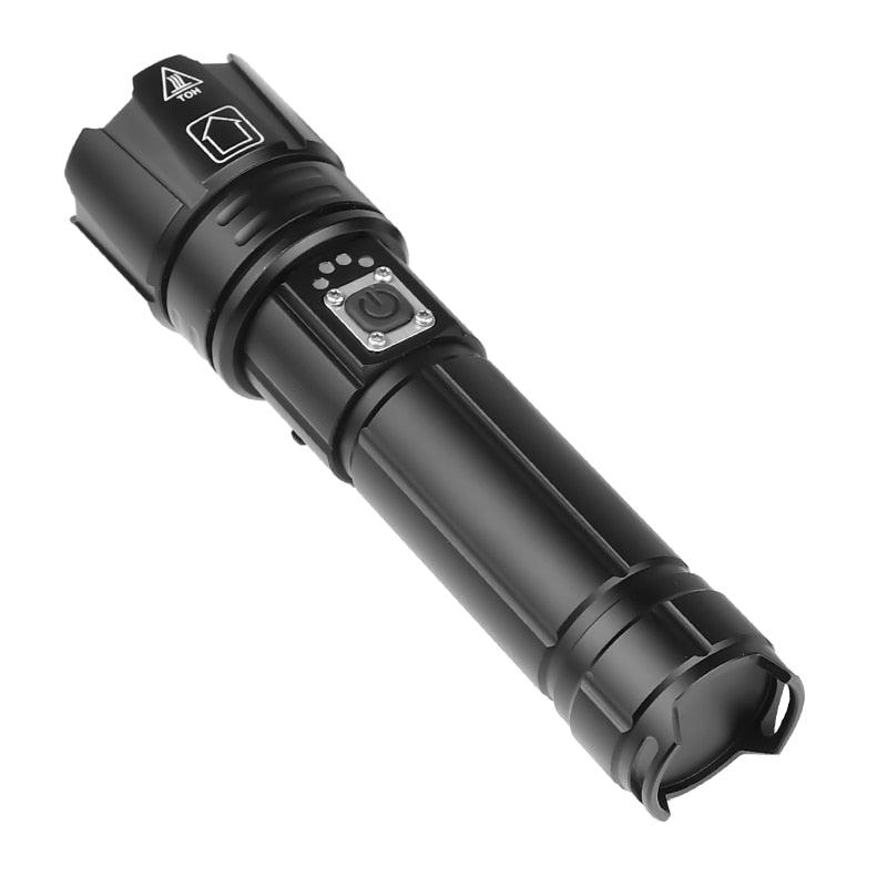 Rechargeable LED/USB Ultra Bright Adjustable Flashlight