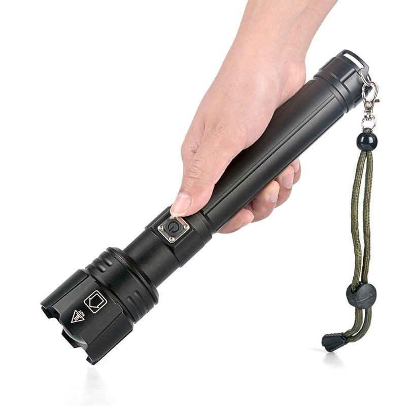 Rechargeable LED/USB Ultra Bright Adjustable Flashlight