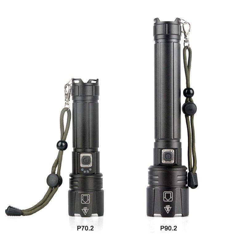 Rechargeable LED/USB Ultra Bright Adjustable Flashlight