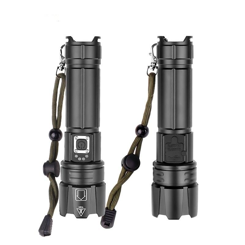 Rechargeable LED/USB Ultra Bright Adjustable Flashlight
