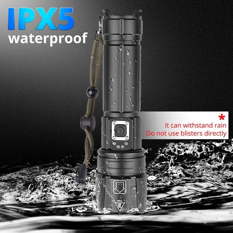 Rechargeable LED/USB Ultra Bright Adjustable Flashlight