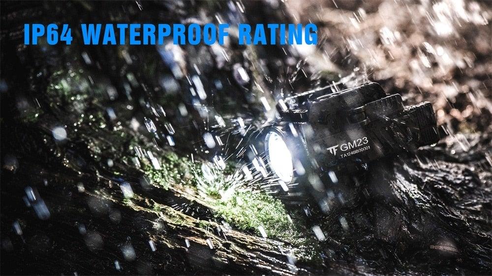 Rechargeable Waterproof High Lumen Super Bright Flashlight