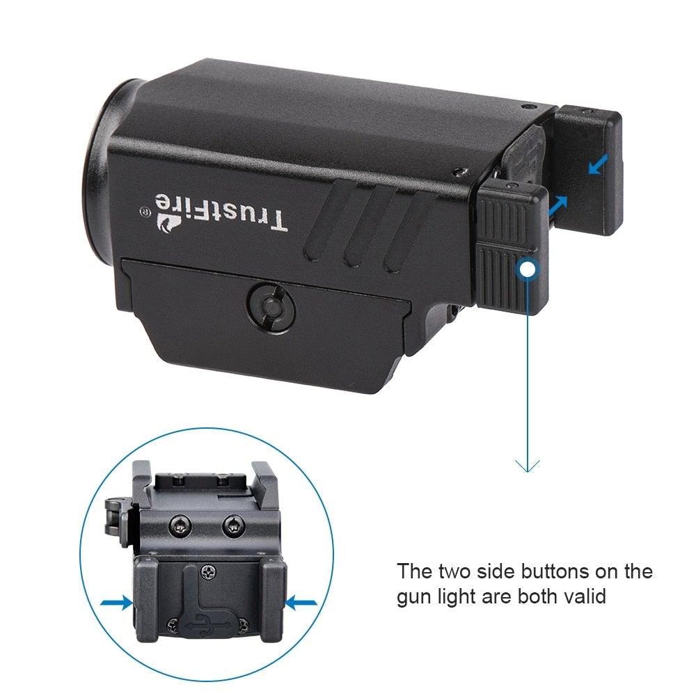 Rechargeable Waterproof High Lumen Super Bright Flashlight