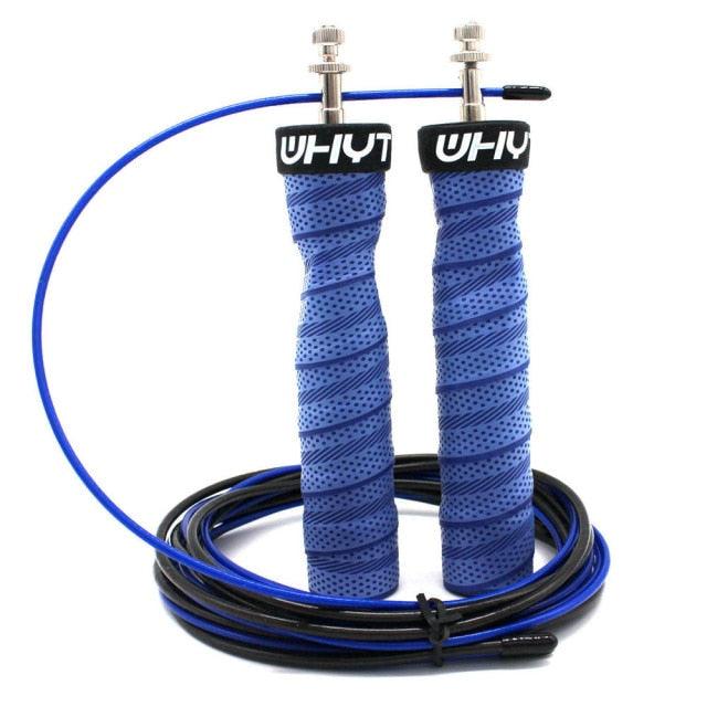 Speed Skipping Rope Jump Rope With Anti-Slip Handle For Double Unders Adjustable Heavy Speed Jump Rope Handles With Removable Weights For Women Men Sport Outdoor Workout Skipping Rope