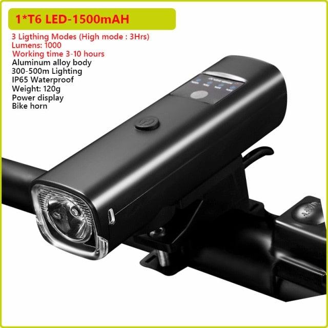 Ultra Bright Bicycle Light USB Rechargeable Waterproof LED