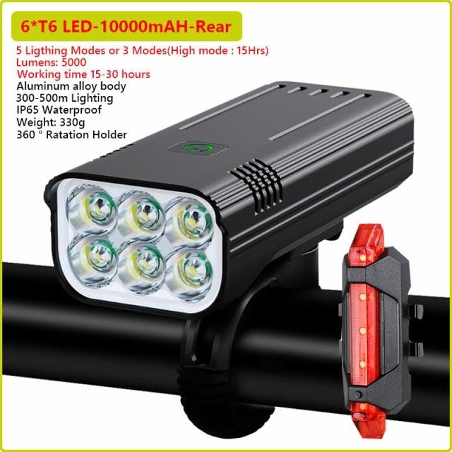 Ultra Bright Bicycle Light USB Rechargeable Waterproof LED