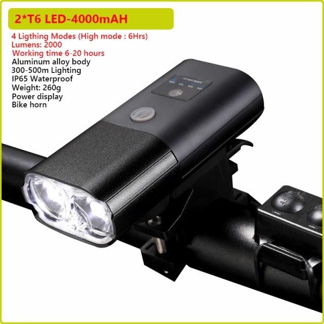 Ultra Bright Bicycle Light USB Rechargeable Waterproof LED